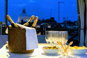 Aperitif on our panoramic terrace